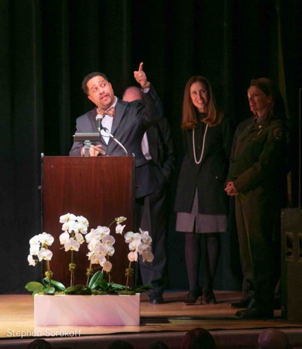 Floyd Myers, Phyllis Barasch, Dept. of Interior Photo
