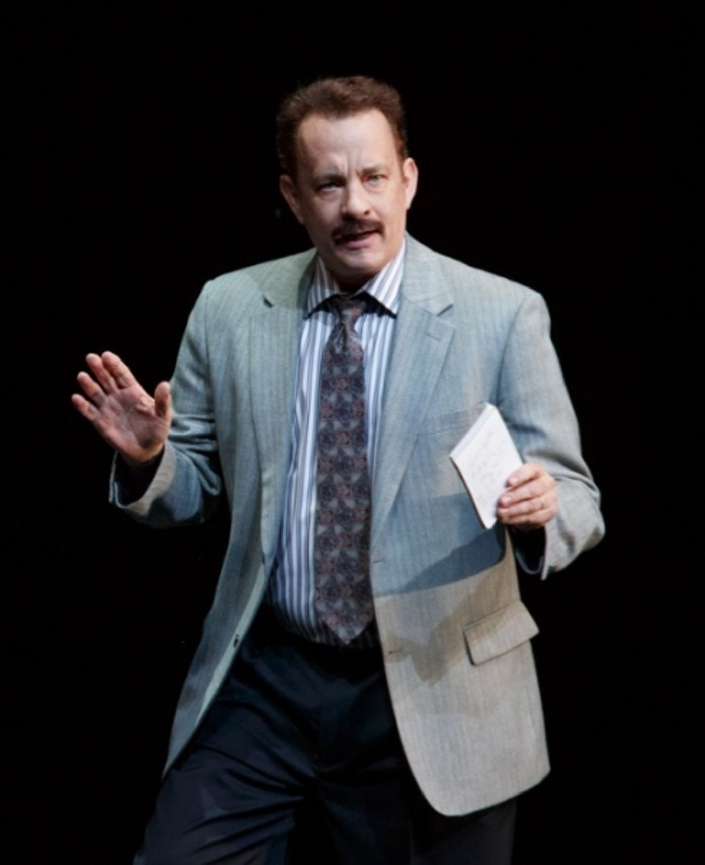 Photo Flash: First Look at Tom Hanks, Maura Tierney, Christopher McDonald and More in LUCKY GUY! Image
