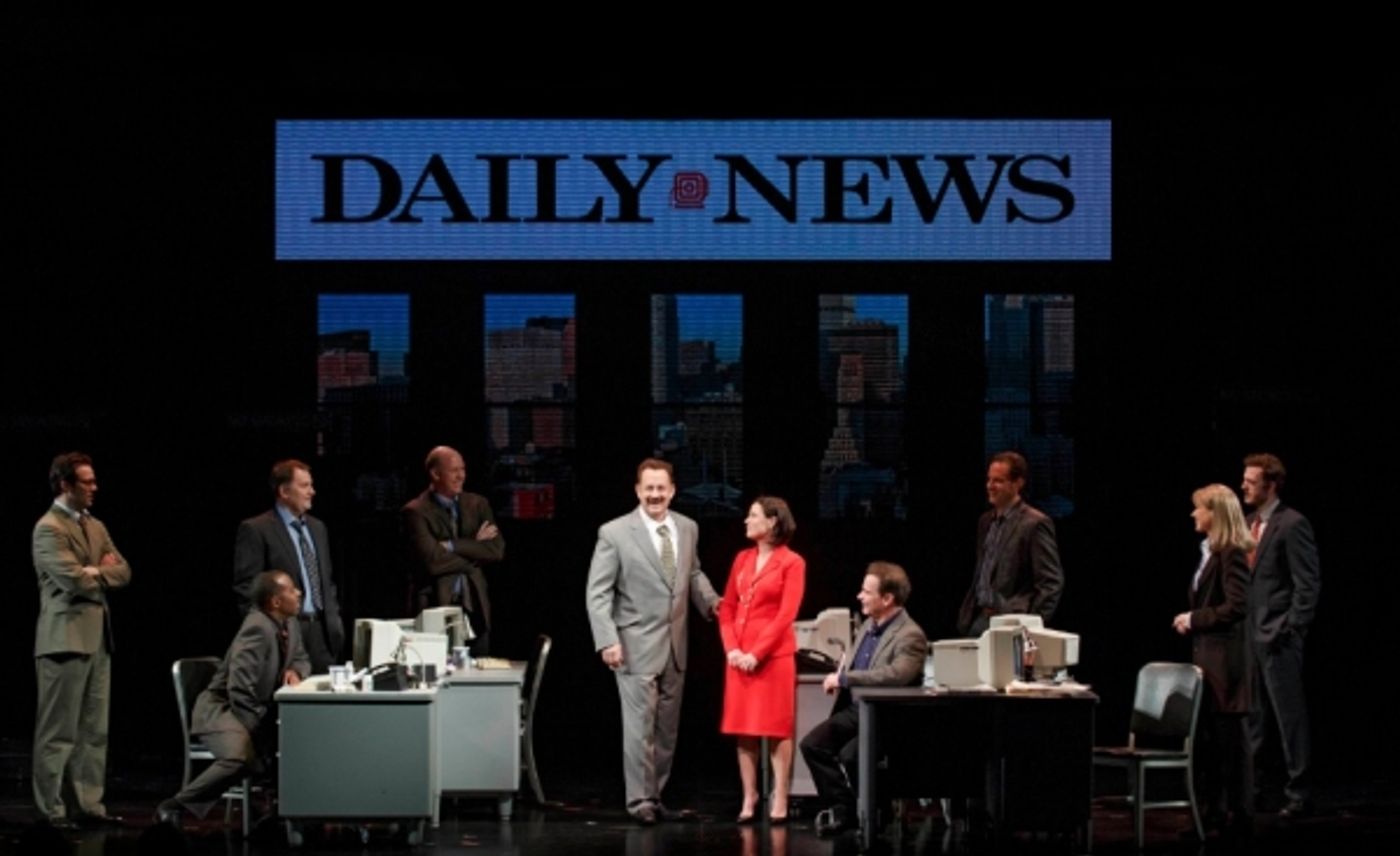 Photo Flash: First Look at Tom Hanks, Maura Tierney, Christopher McDonald and More in LUCKY GUY! Image