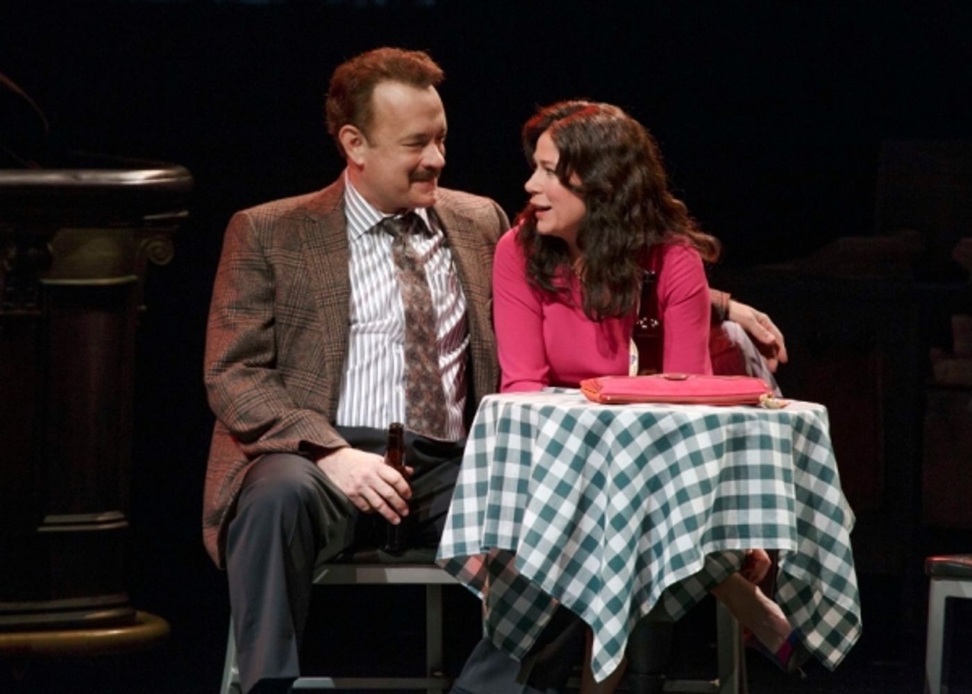 Photo Flash: First Look at Tom Hanks, Maura Tierney, Christopher McDonald and More in LUCKY GUY! Image