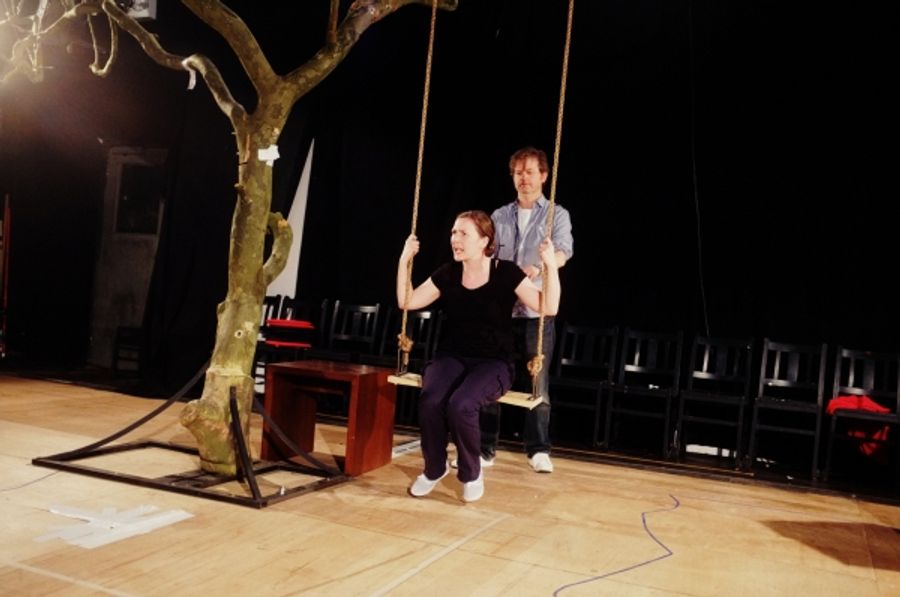 Photo Flash: In Rehearsal with Dorothy Duffy and More in MOLLY SWEENEY at The Print Room Image