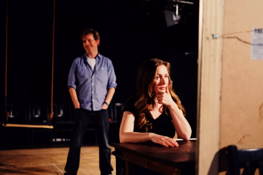 Photo Flash: In Rehearsal with Dorothy Duffy and More in MOLLY SWEENEY at The Print Room Image