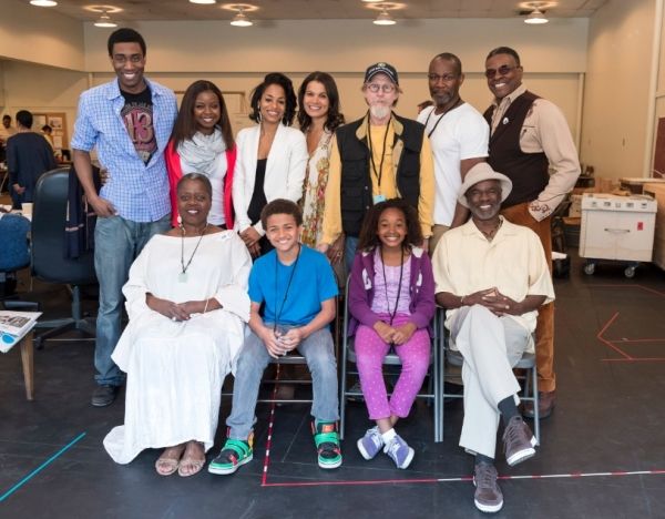 Back row: Gabriel Brown, Erica Tazel, Vivian Nixon, January LaVoy, Raynor Scheine, Jo Photo