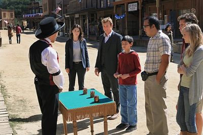 Kevin Cahoon, Robin Tunney, Simon Baker Photo