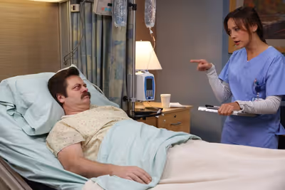 Nick Offerman, Rashida Jones Photo
