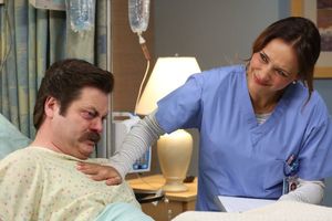 Nick Offerman, Rashida Jones @ BroadwayWorld Nick Offerman, Rashida Jones Photo