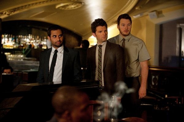 AZIZ ANSARI, Adam Scott, Chris Pratt Photo