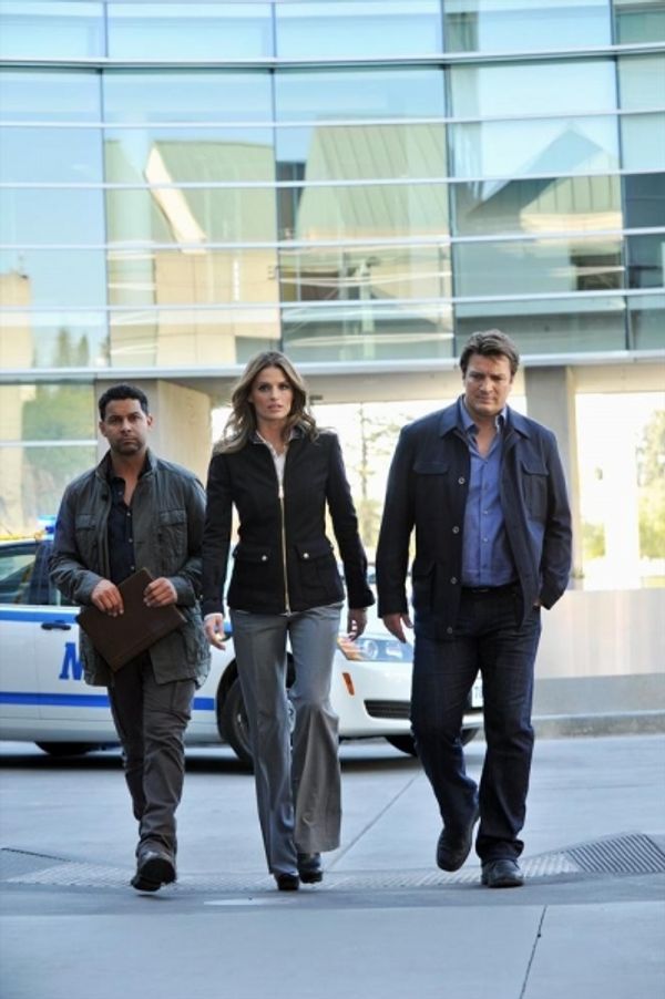 Jon Huertas, Stana Katic, Nathan Fillion Photo