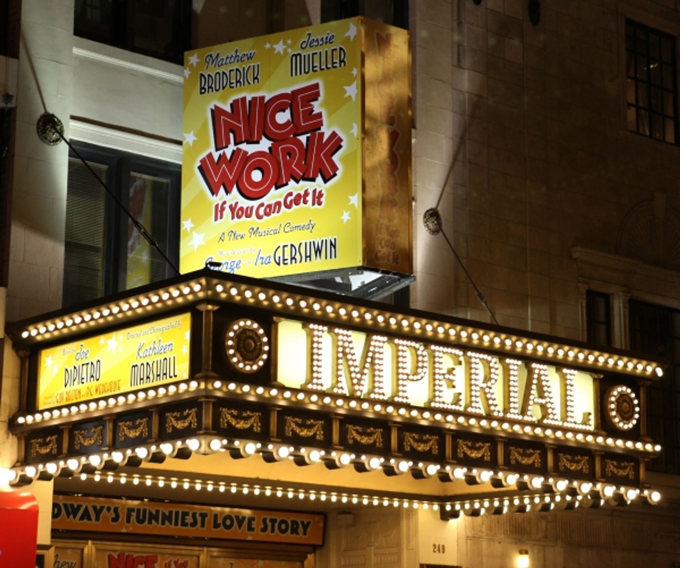 Photo Coverage: NICE WORK Welcomes New Cast - Jessie Mueller, John Treacy Egan and Conrad John Schuck!  Image