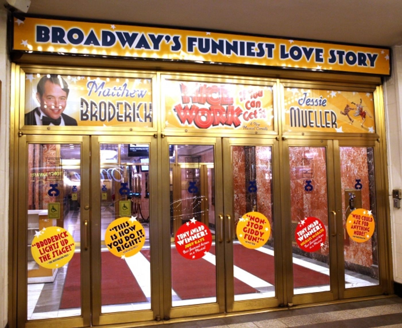 Photo Coverage: NICE WORK Welcomes New Cast - Jessie Mueller, John Treacy Egan and Conrad John Schuck!  Image