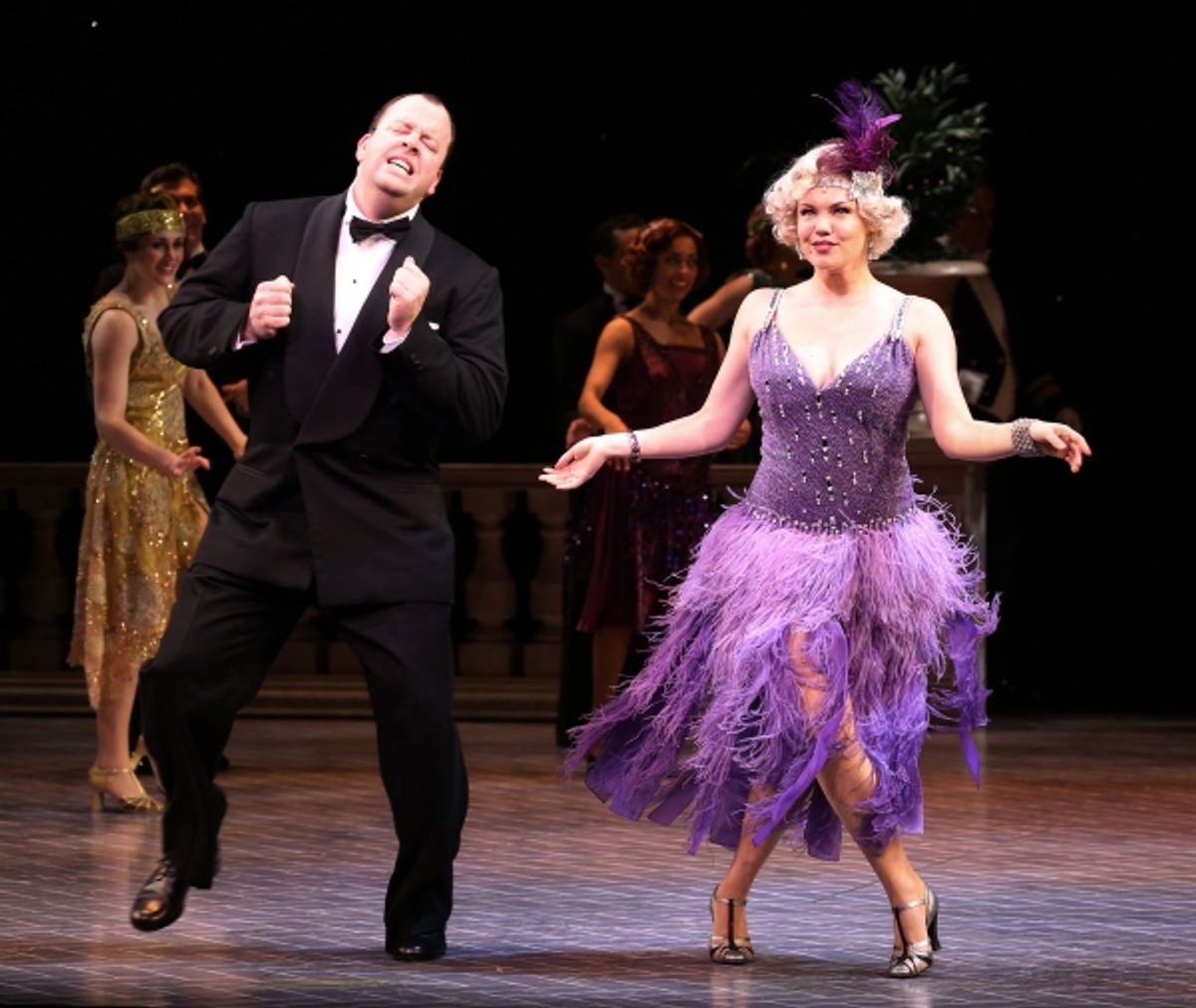 Chris Sullivan & Robyn Hurder  at 