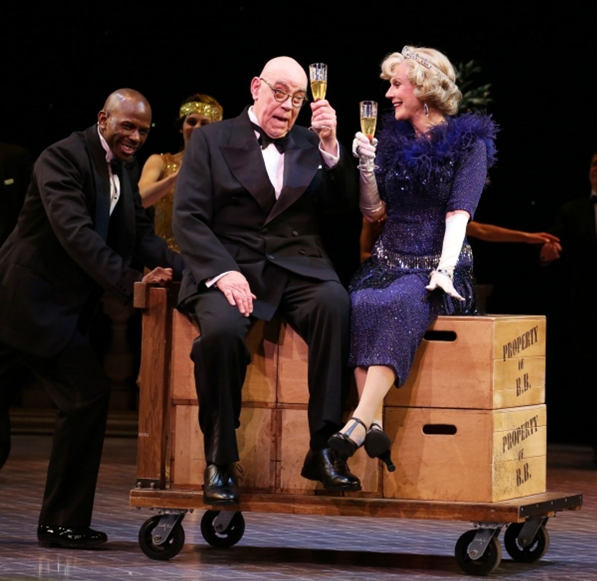 Conrad John Schuck & Blythe Danner at 