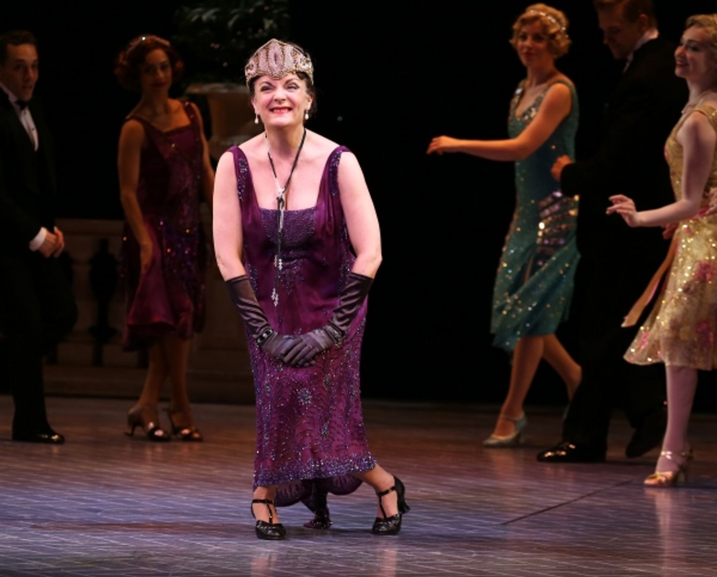 Photo Coverage: NICE WORK Welcomes New Cast - Jessie Mueller, John Treacy Egan and Conrad John Schuck!  Image