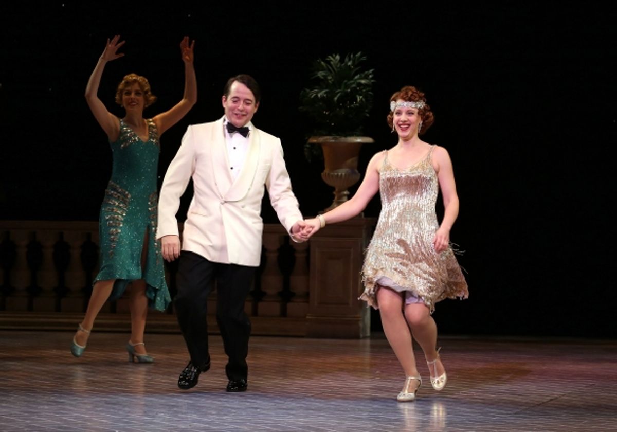 Matthew Broderick & Jessie Mueller  at 