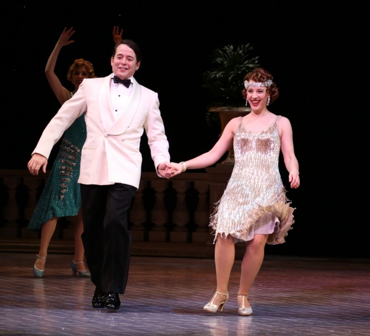 Matthew Broderick & Jessie Mueller  at 