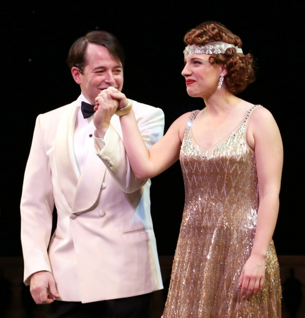 Matthew Broderick & Jessie Mueller at 