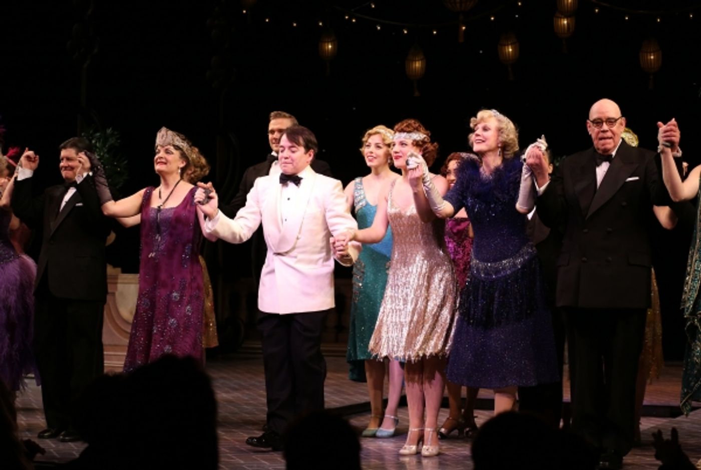 Photo Coverage: NICE WORK Welcomes New Cast - Jessie Mueller, John Treacy Egan and Conrad John Schuck!  Image