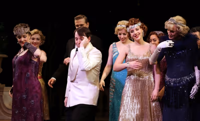 Jennifer Smith, Matthew Broderick, Jessie Mueller & Blythe Danner  Photo
