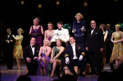 Michael McGrath, Jennifer Smith, Jessie Mueller, Matthew Broderick, Blythe Danner, Co Photo