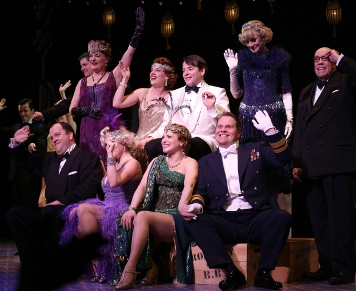 Michael McGrath, Jennifer Smith, Jessie Mueller, Matthew Broderick, Blythe Danner, Conrad John Schuck, Chris Sullivan, Robyn Hurder, Jennifer Laura Thompson, John Treacy Egan & Company at 