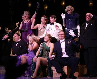 Michael McGrath, Jennifer Smith, Jessie Mueller, Matthew Broderick, Blythe Danner, Co Photo