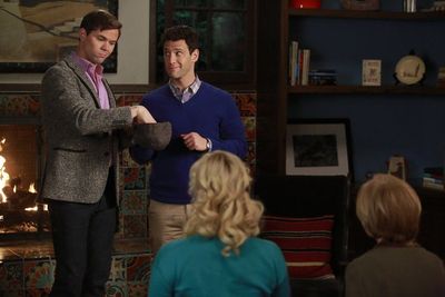Andrew Rannells, Justin Bartha Photo