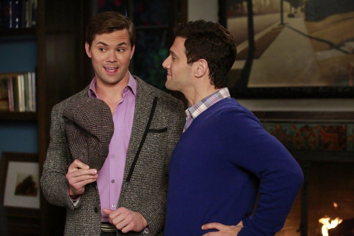 Andrew Rannells, Justin Bartha at 
