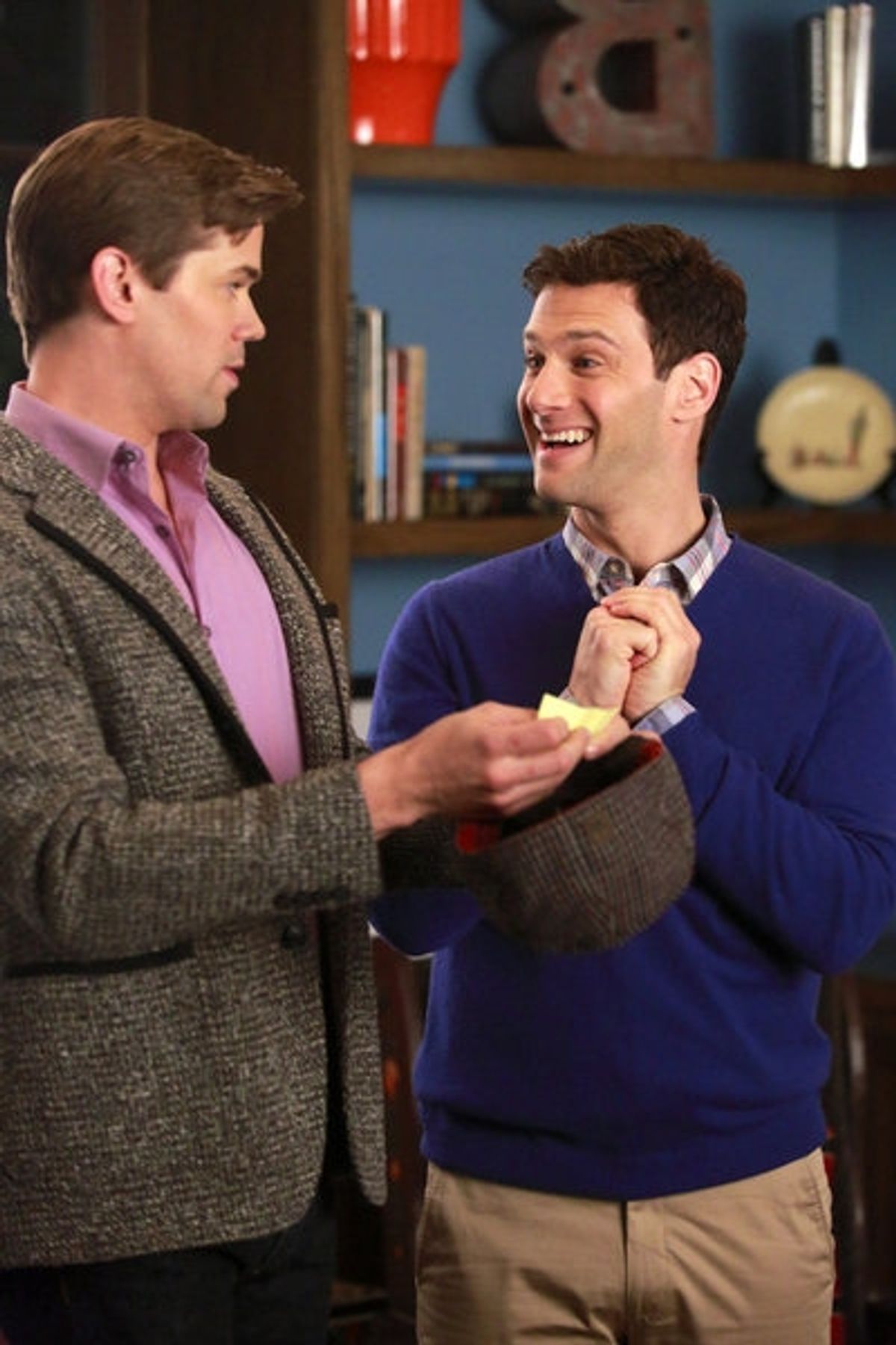 Andrew Rannells, Justin Bartha at 
