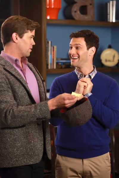 Andrew Rannells, Justin Bartha Photo