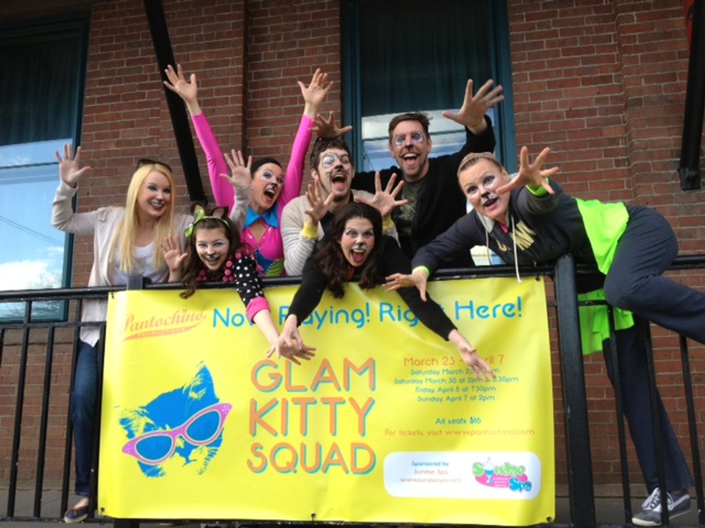 Photo Flash: Saturday Intermission Pics, March 30 - Easter Edition with NICE WORK, NEWSIES, MOTOWN and More!  Image