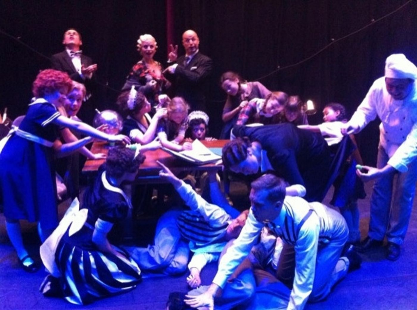 Photo Flash: Saturday Intermission Pics, March 30 - Easter Edition with NICE WORK, NEWSIES, MOTOWN and More! Image