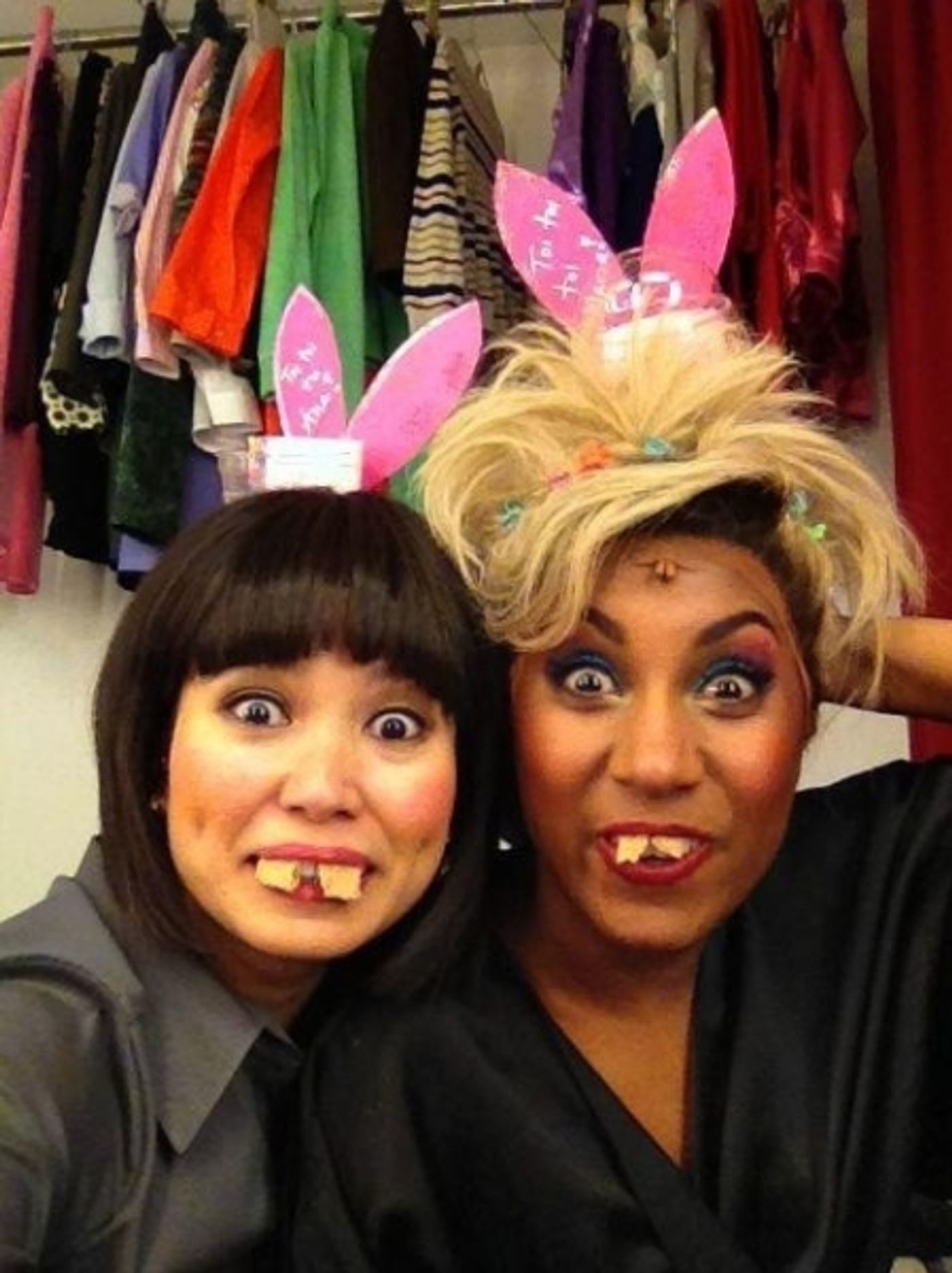 Photo Flash: Saturday Intermission Pics, March 30 - Easter Edition with NICE WORK, NEWSIES, MOTOWN and More! Image