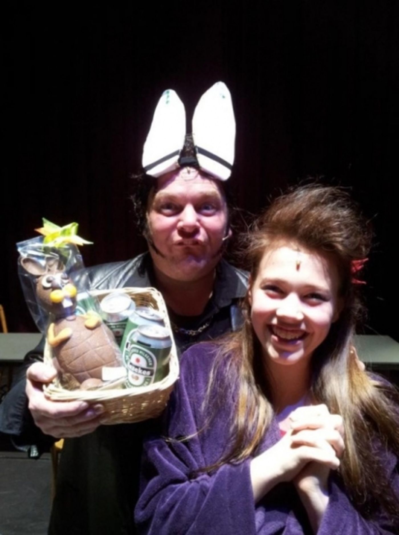 Photo Flash: Saturday Intermission Pics, March 30 - Easter Edition with NICE WORK, NEWSIES, MOTOWN and More! Image