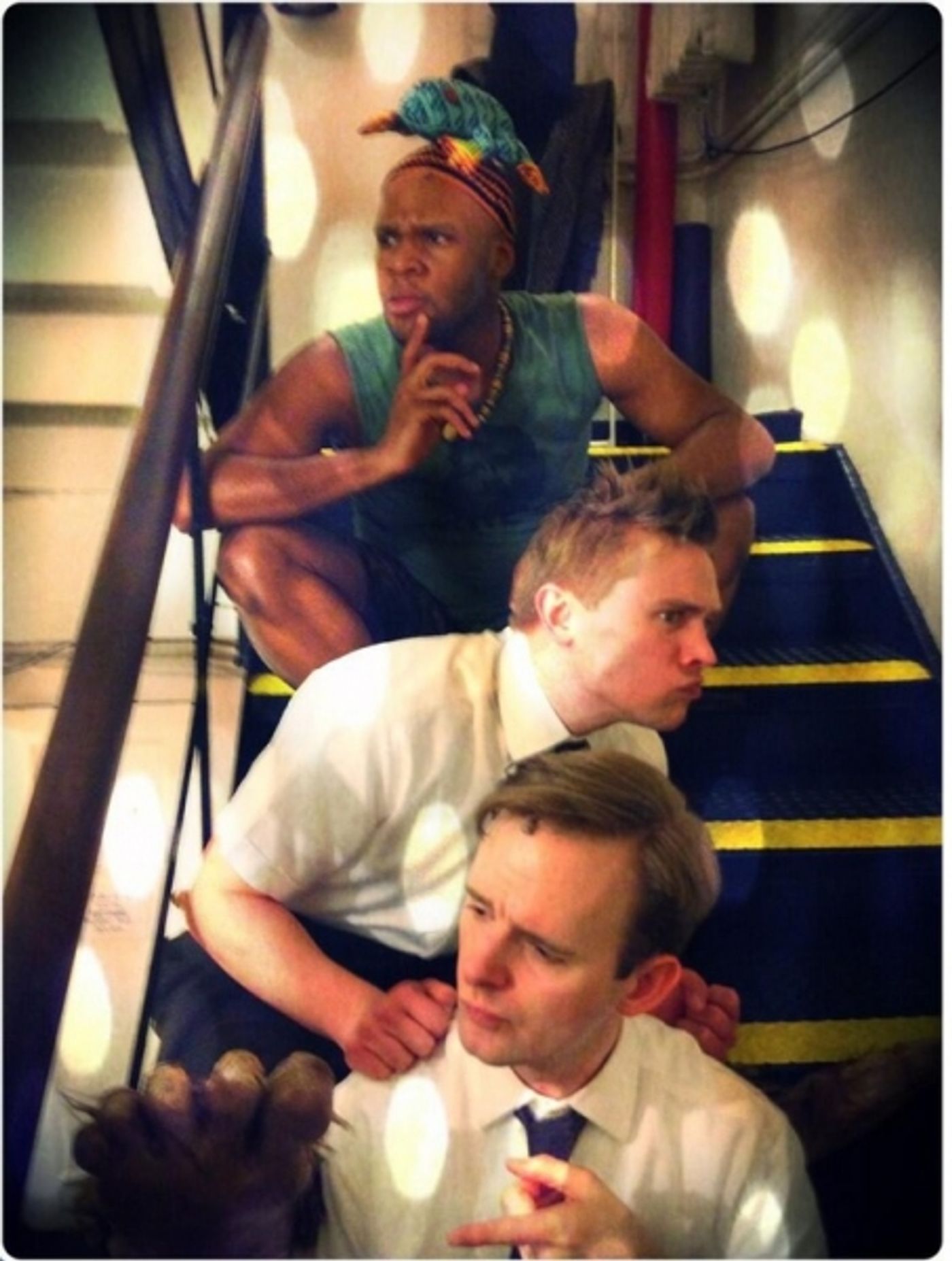 Photo Flash: Saturday Intermission Pics, March 30 - Easter Edition with NICE WORK, NEWSIES, MOTOWN and More! Image