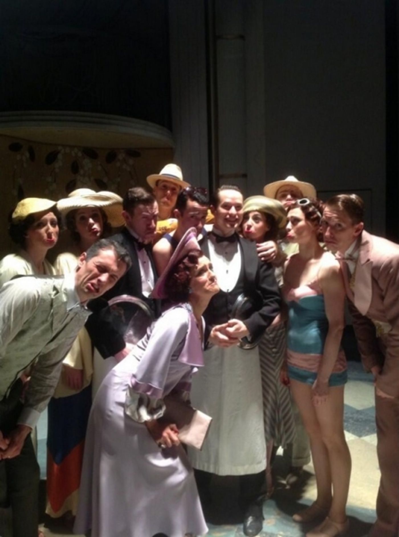 Photo Flash: Saturday Intermission Pics, March 30 - Easter Edition with NICE WORK, NEWSIES, MOTOWN and More! Image