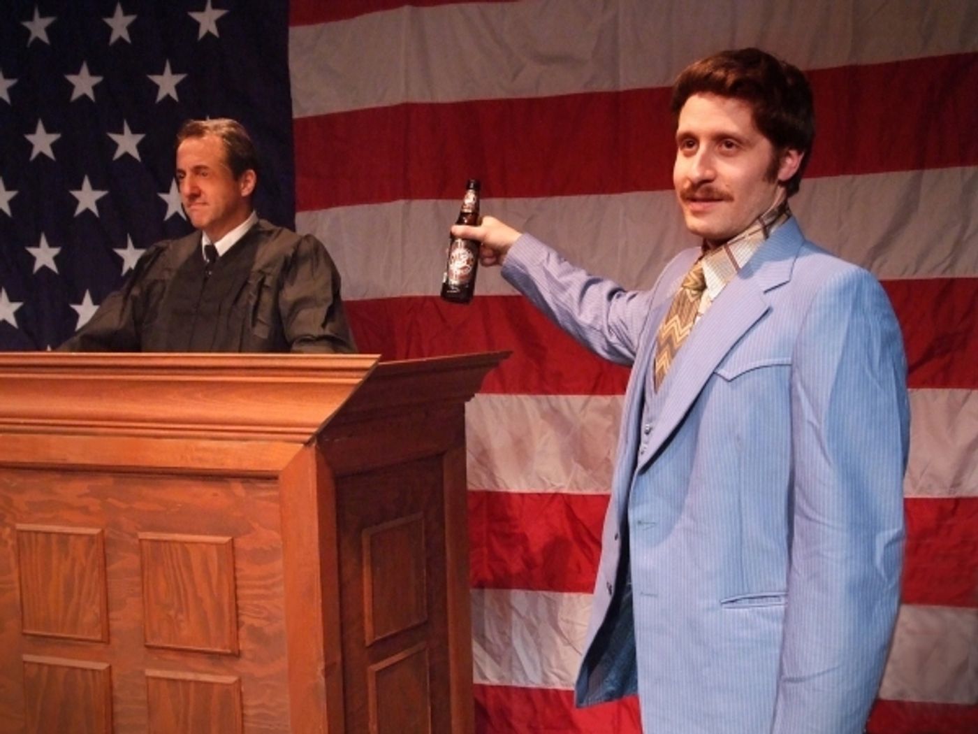Photo Flash: THE DEEP THROAT SEX SCANDAL Extends Through April 14 at Zephyr Theatre Image