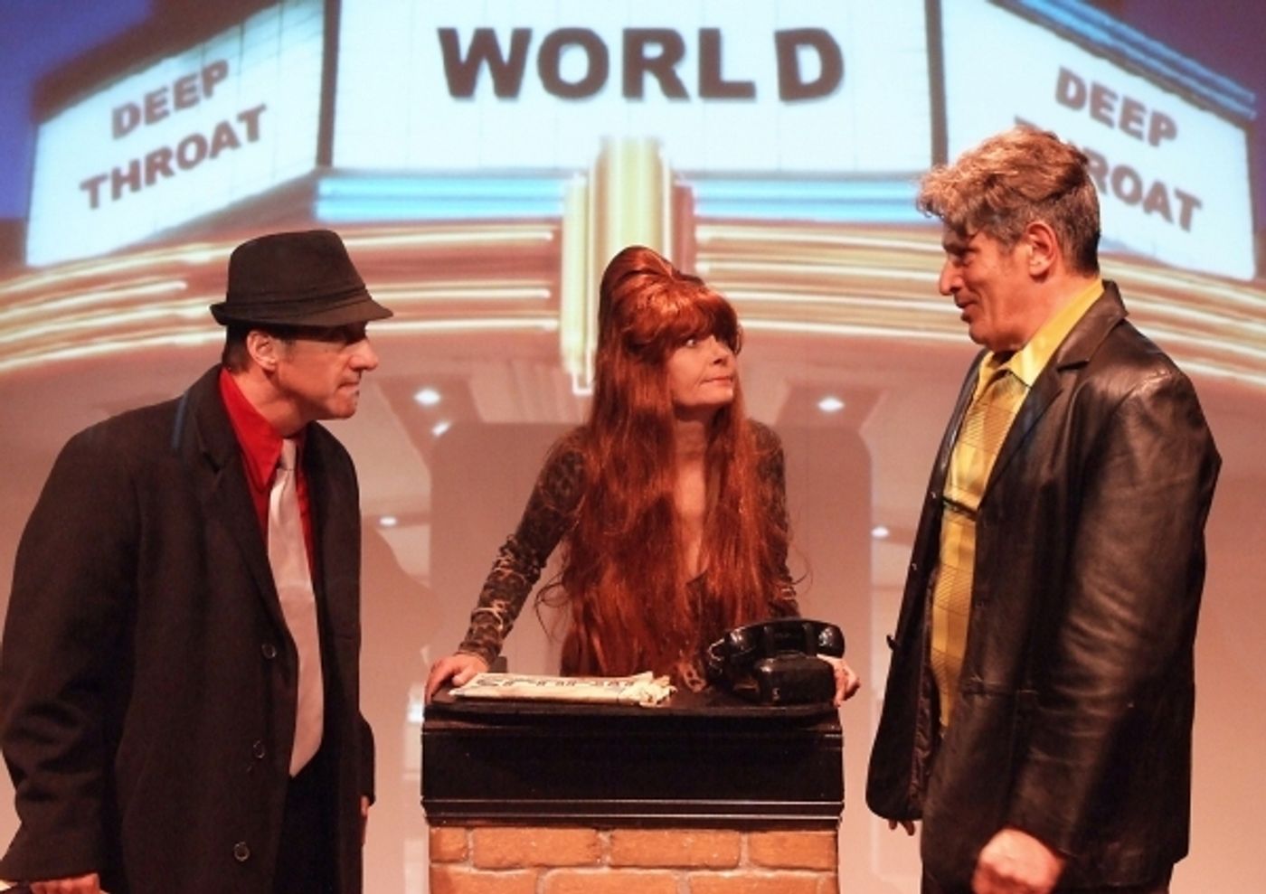 Photo Flash: THE DEEP THROAT SEX SCANDAL Extends Through April 14 at Zephyr Theatre Image