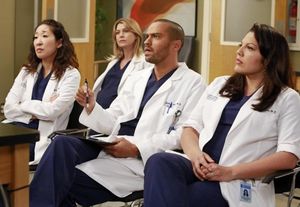 Sandra Oh, Ellen Pompeo, Jesse Williams, Sara Ramirez Photo
