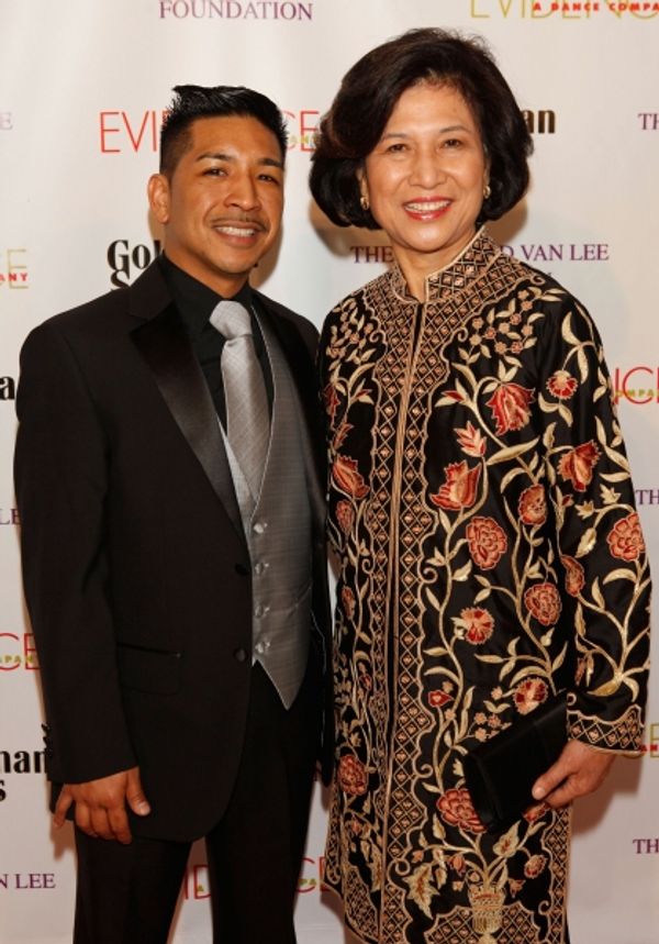 Associate Artistic Director Arcell Cabuag and Loida Nicolas Lewis Photo
