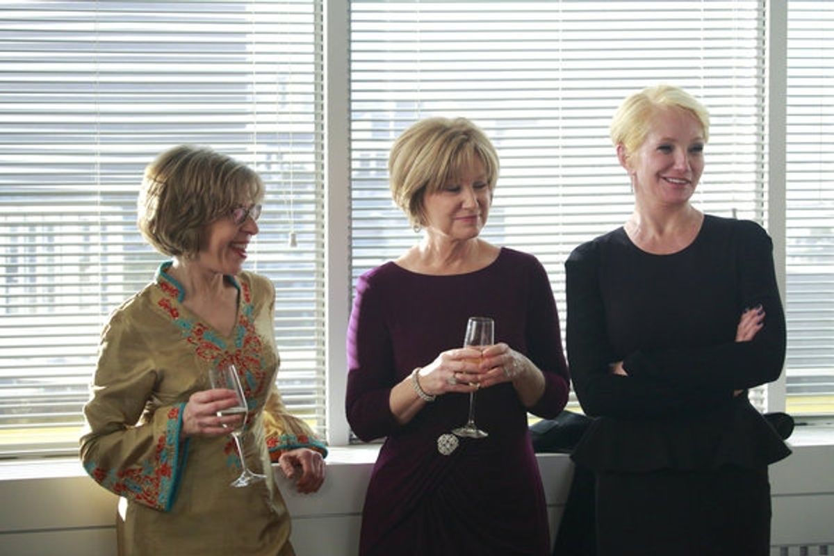 Jackie Hoffman, Mary Kay Place, Ellen Barkin at 