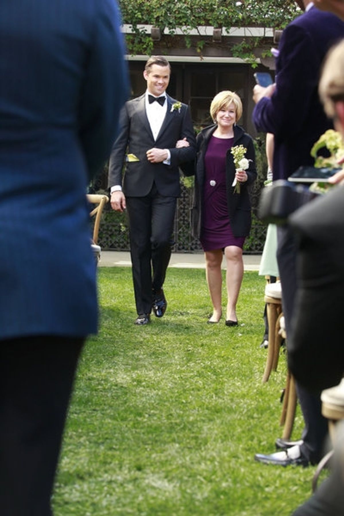 Andrew Rannells, Mary Kay Place at 