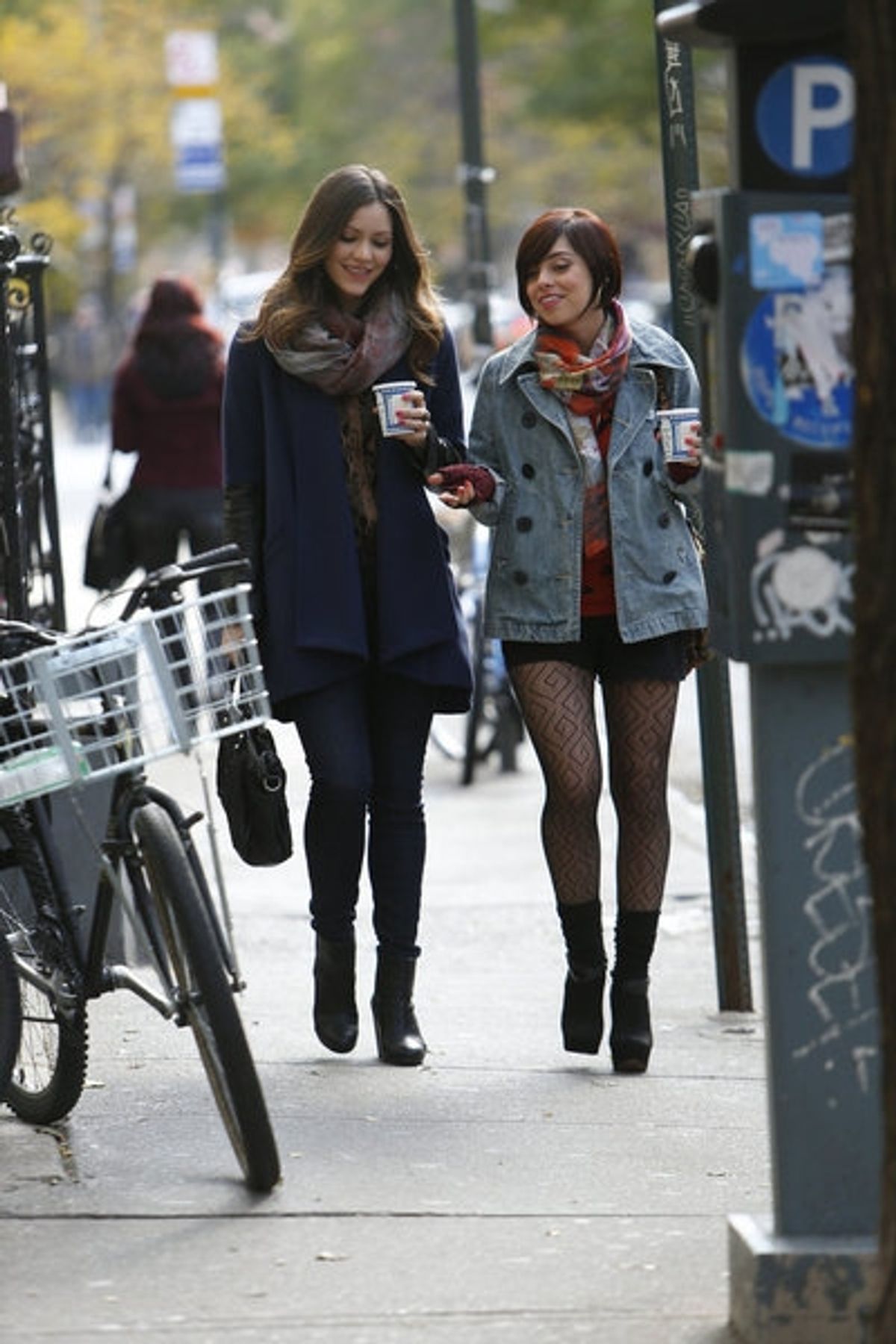 Katharine McPhee, Krysta Rodriguez at 