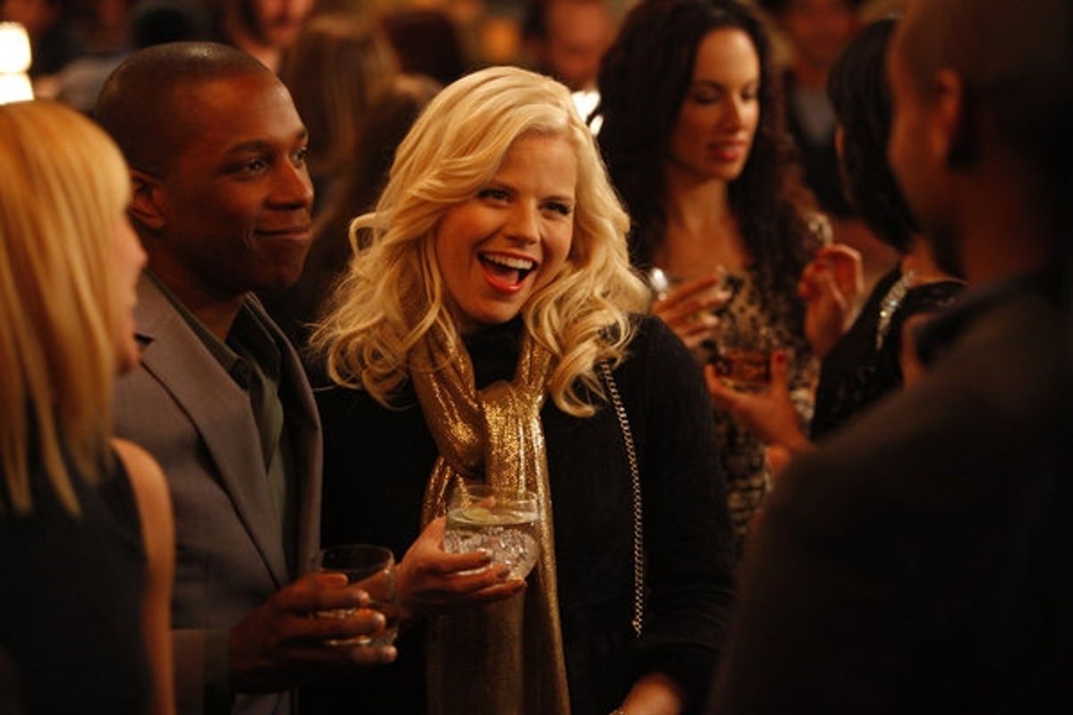 Leslie Odom, Jr, Megan Hilty at 