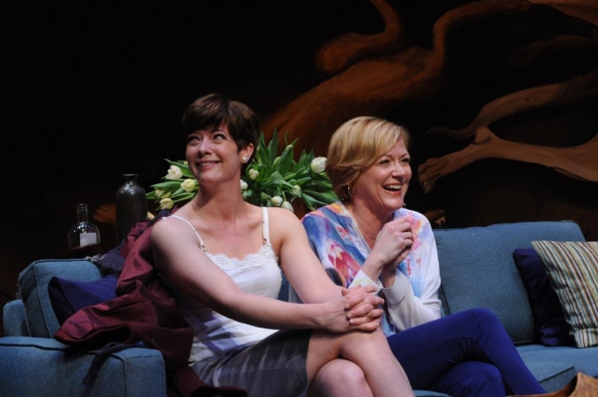 Megan Anderson, Deborah Hazlett at 