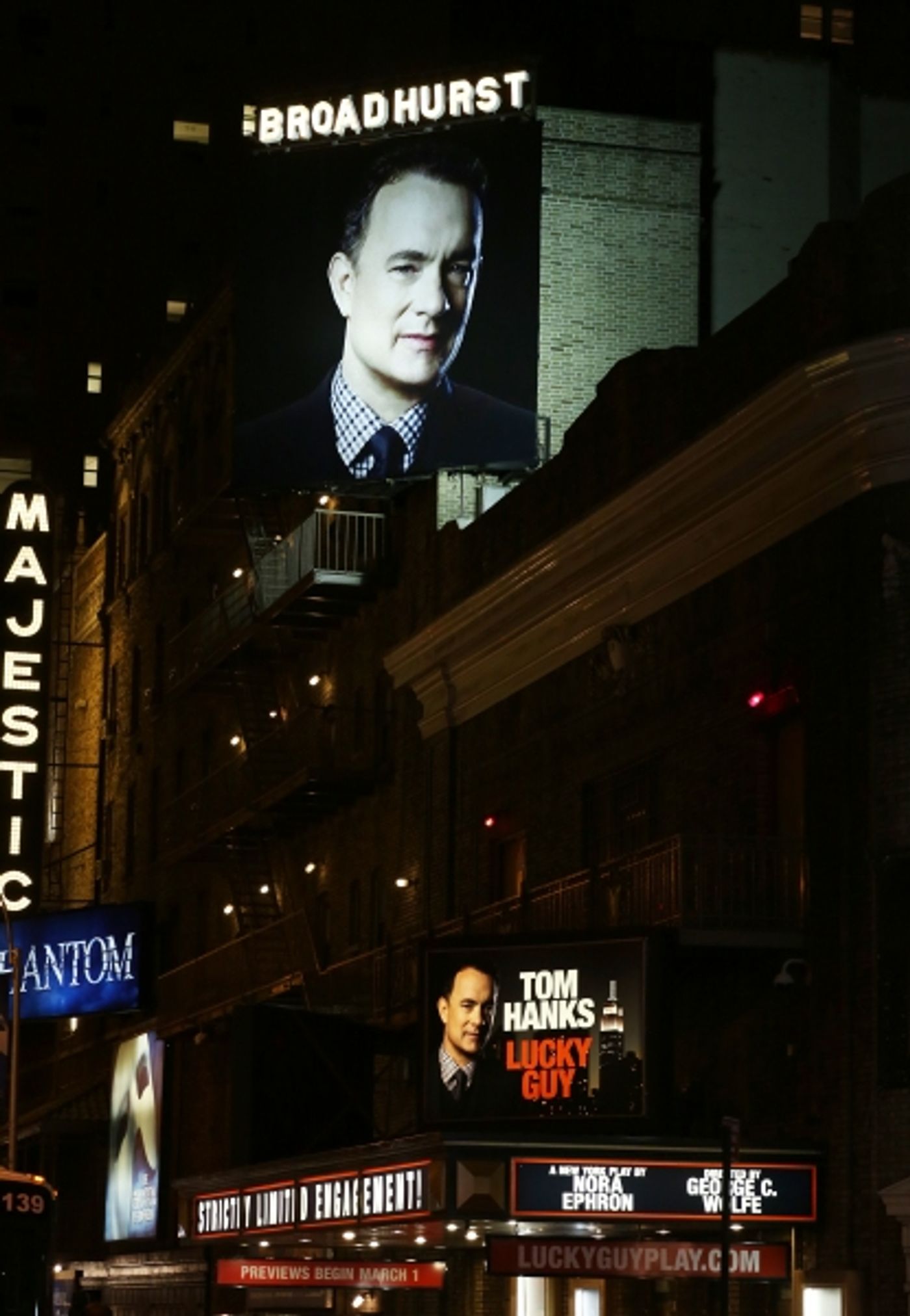 Photo Coverage: Opening Night Curtain Call for LUCKY GUY on Broadway - Tom Hanks & More! Image