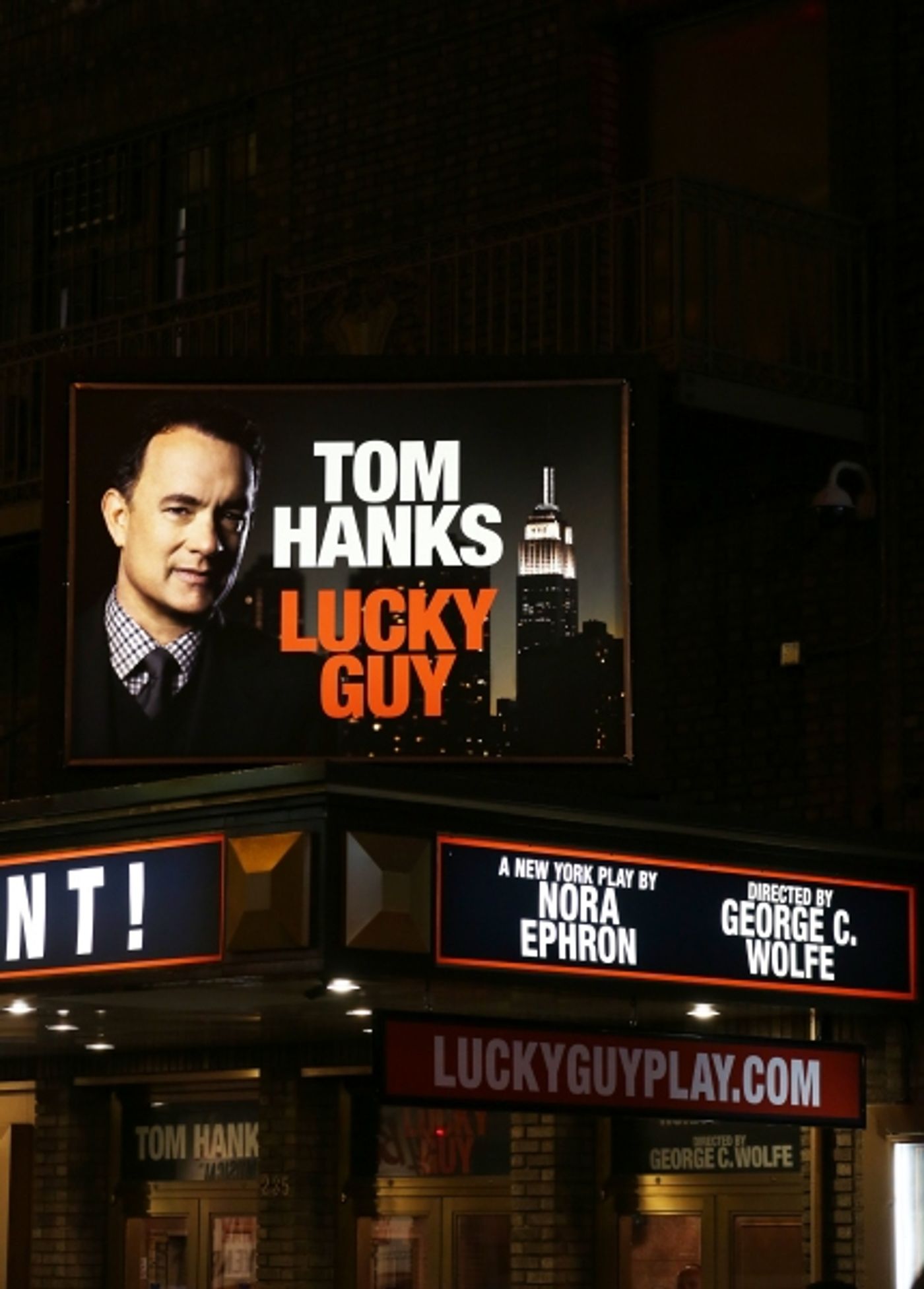 Photo Coverage: Opening Night Curtain Call for LUCKY GUY on Broadway - Tom Hanks & More! Image