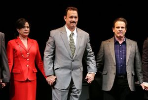 Maura Tierney, Tom Hanks, Peter Scolari @ BroadwayWorld Maura Tierney, Tom Hanks, Peter Scolari Photo