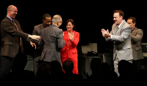 Michael Gaston, Courtney B. Vance, George C. Wolfe, Maura Tierney, Tom Hanks, Peter S Photo