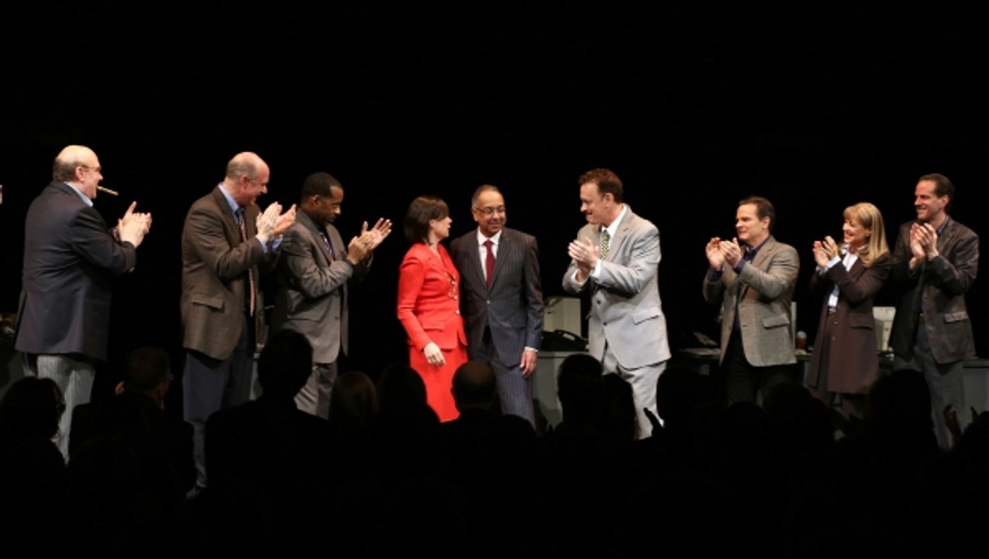 Photo Coverage: Opening Night Curtain Call for LUCKY GUY on Broadway - Tom Hanks & More! Image