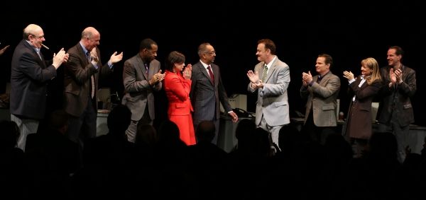 Michael Gaston, Courtney B. Vance, George C. Wolfe, Maura Tierney, Tom Hanks, Peter S Photo